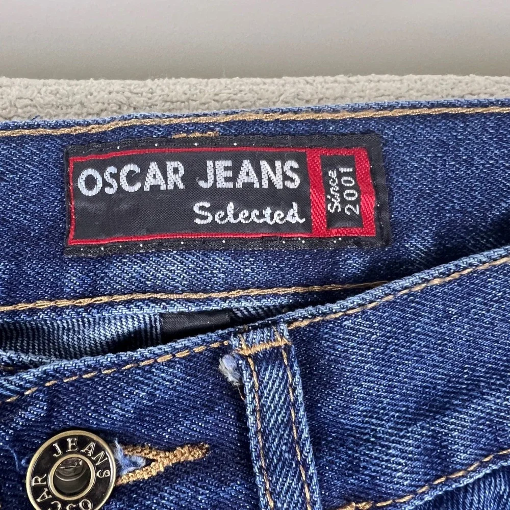 Oscar Jeans Women's 30x30 Blue‎ Stonewash Selected Straight Leg 100% Cotton NWT